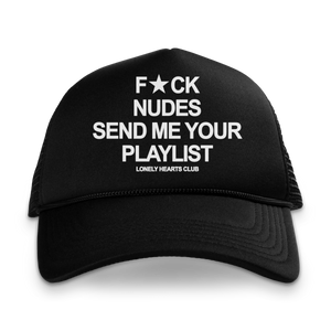 F*** Nudes Black Trucker Hat