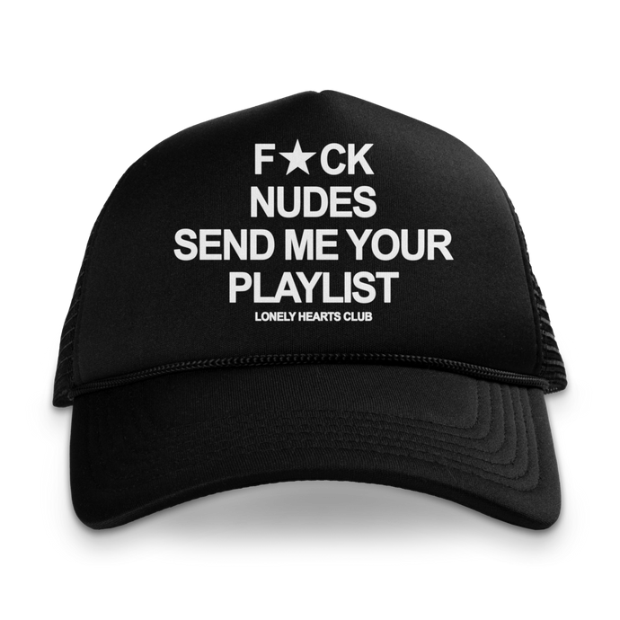 F*** Nudes Black Trucker Hat