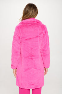 Jolene Hot Pink Easter Trench Coat