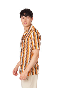 Pablo Crotchet Textured Short Sleeve Shirt