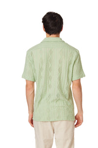 Nick Green Textured Short Sleeve Shirt