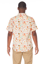 Maverick Mushroom Printed Woven Short Sleeve Shirt