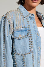 Giselle Cowgirls Bling Denim Jacket