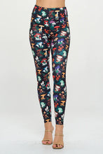 Enoki Garden Mushroom Print Leggings