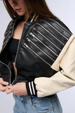 Eliza Zippered Up Bomber Jacket