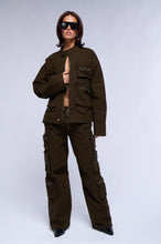 Claudia Olive Cargo Jacket